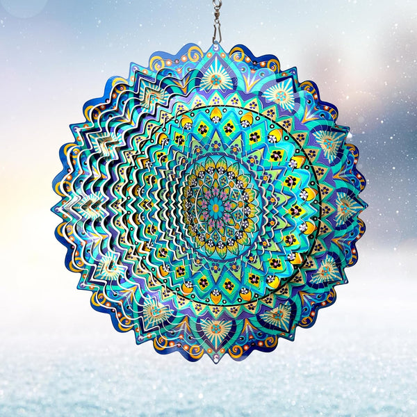 Betoverende Windspinner Mandala